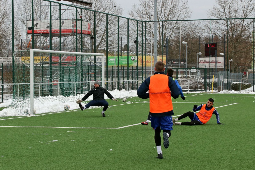 Trainingsauftakt der Regionalligamannschaft unter besonderen Bedingungen 11