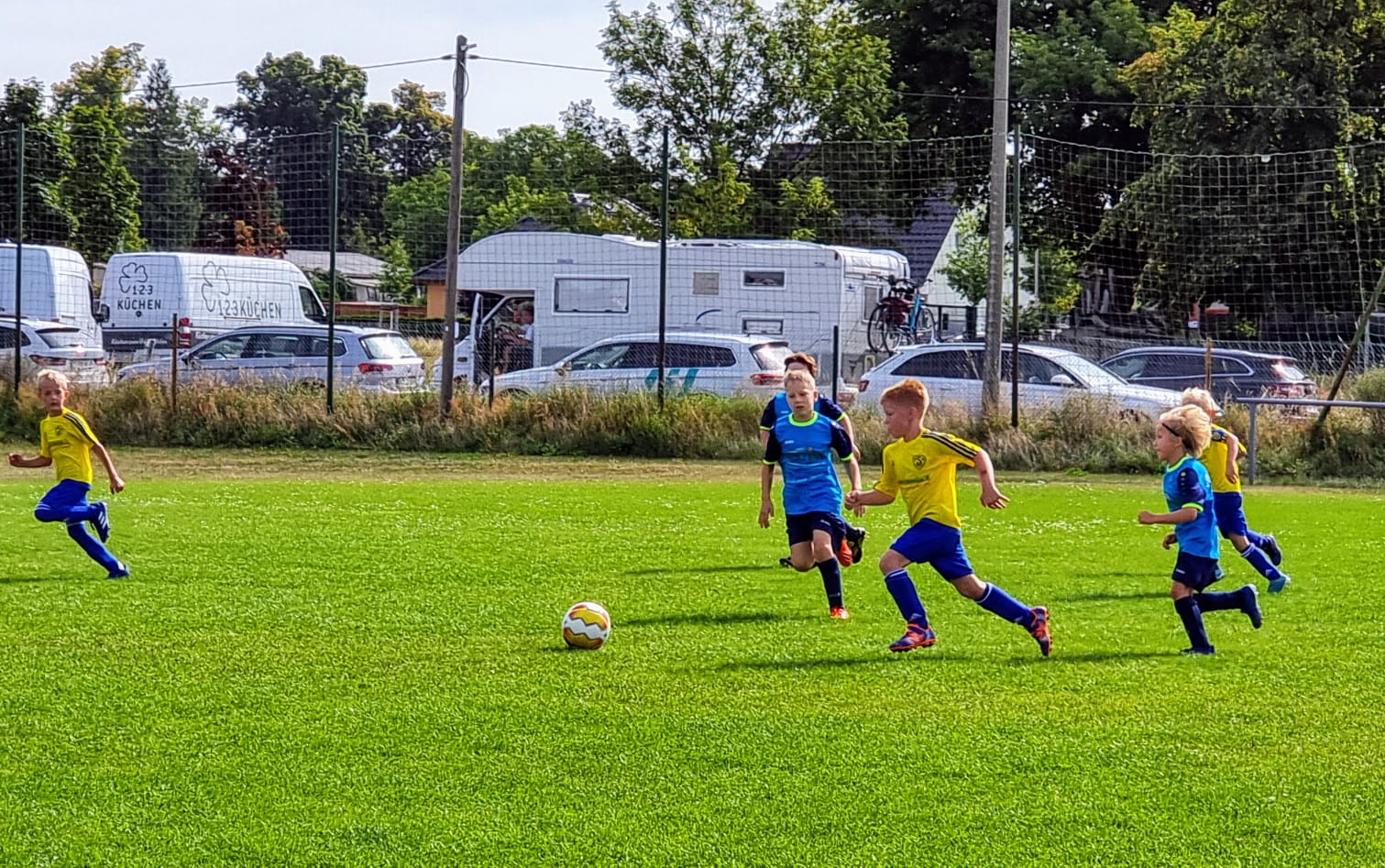 Spontanes Freundschaftsspiel der F2 8 Spontanes Freundschaftsspiel der F2 8