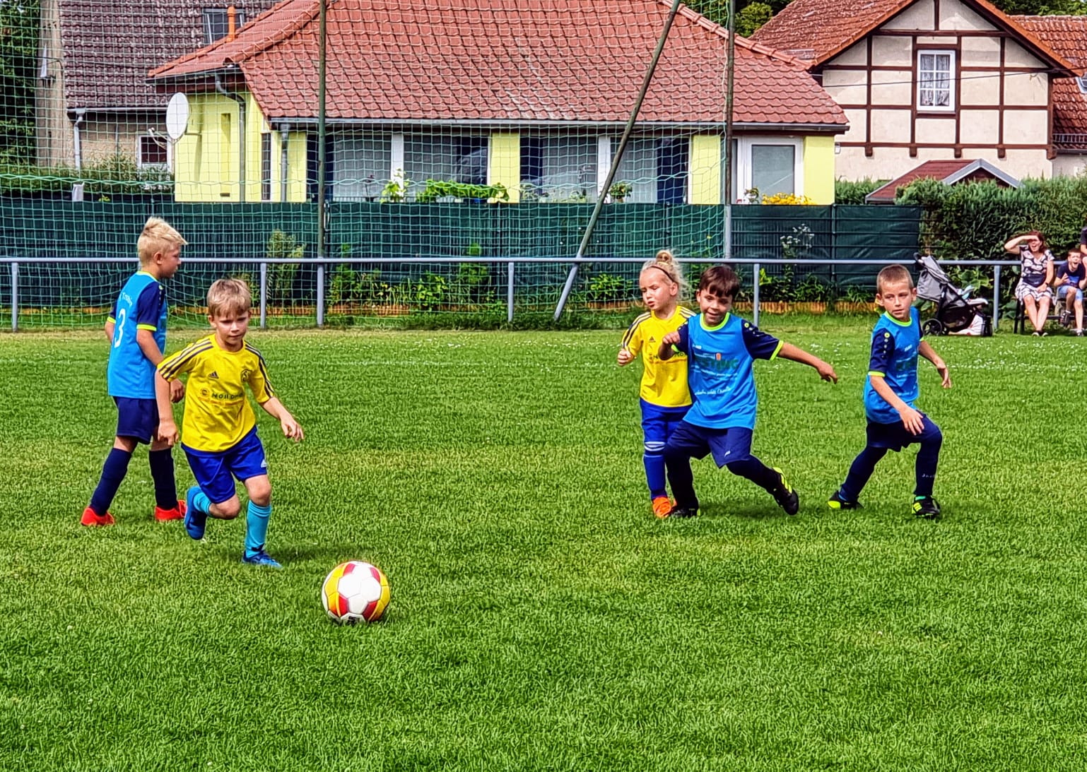 Spontanes Freundschaftsspiel der F2 9 Spontanes Freundschaftsspiel der F2 9