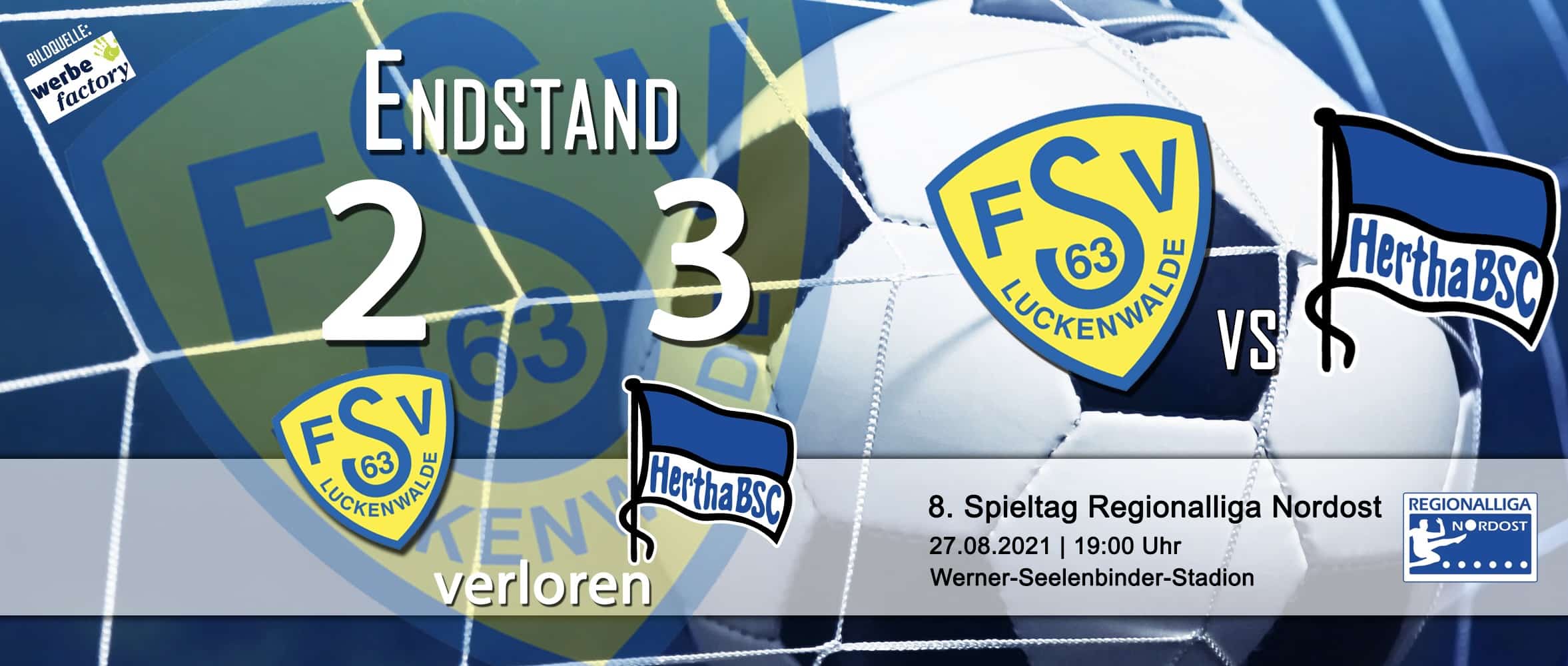 Erste Niederlage am achten Spieltag haut den FSV nicht um  2