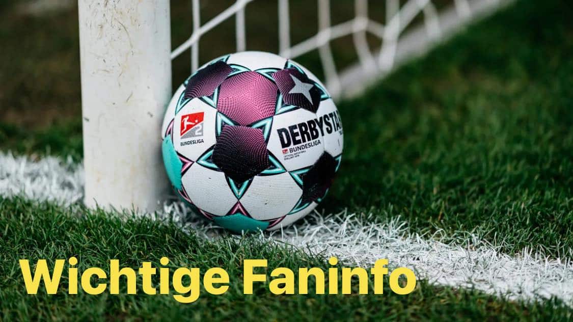 Aktuelle Faninformationen zu den Zutrittsvoraussetzungen ins Stadion für das Spiel gegen den BFC Dynamo 14