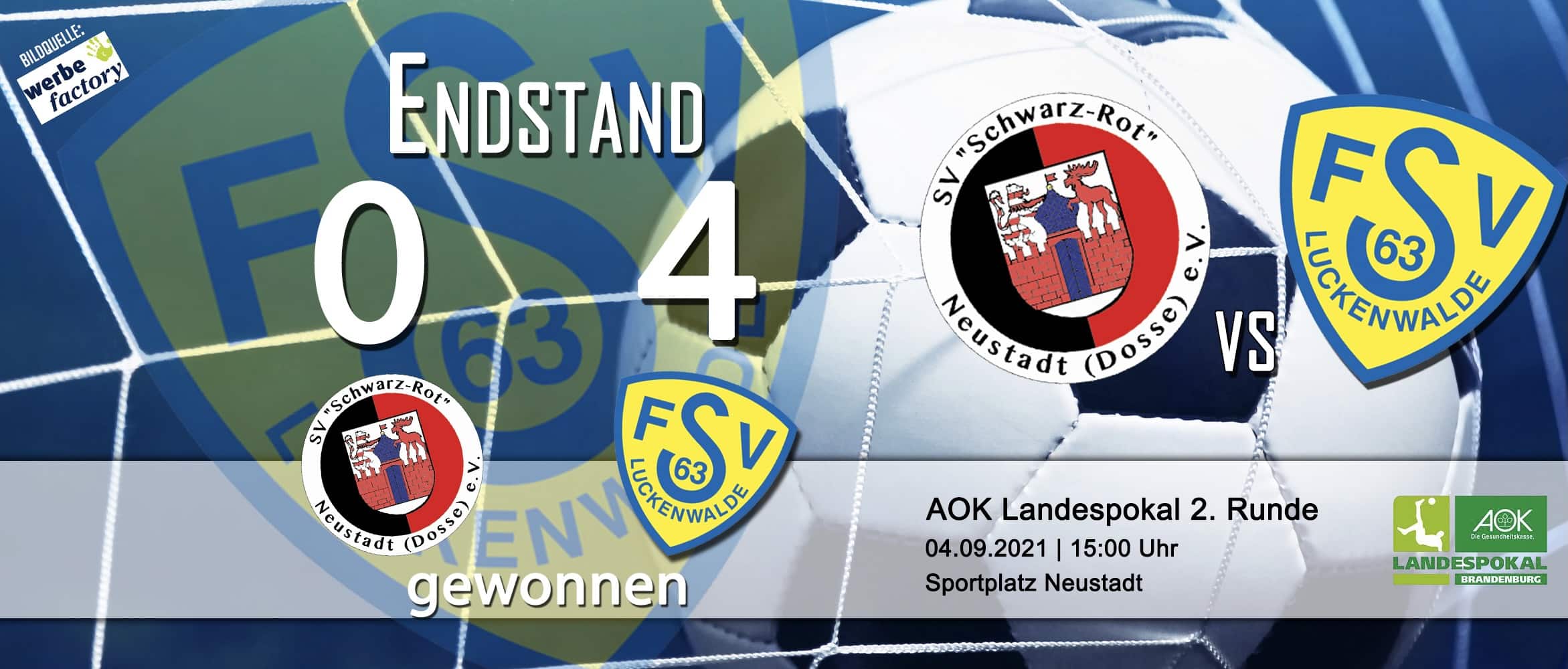 2. Runde im Brandenburger AOK-Landespokal 2