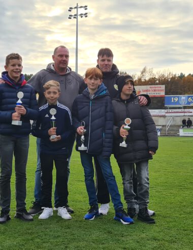 Ehrung der Sieger der E1-Winterchallenge 8