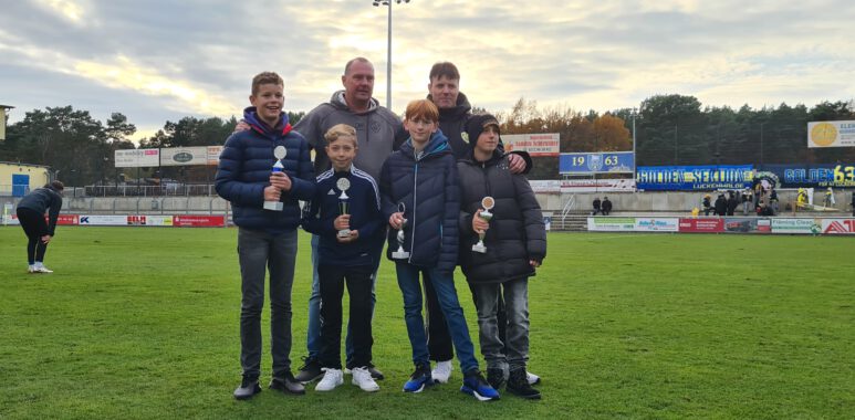 Ehrung der Sieger der E1-Winterchallenge 1