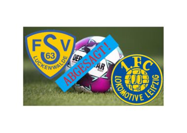 Regionalligaspiel gegen den 1. FC Lokomotive Leipzig muss verschoben werden 2