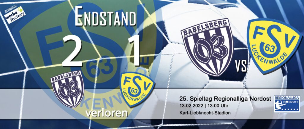 Babelsberg beim Abschluss effektiver und abgezockter￼ 2