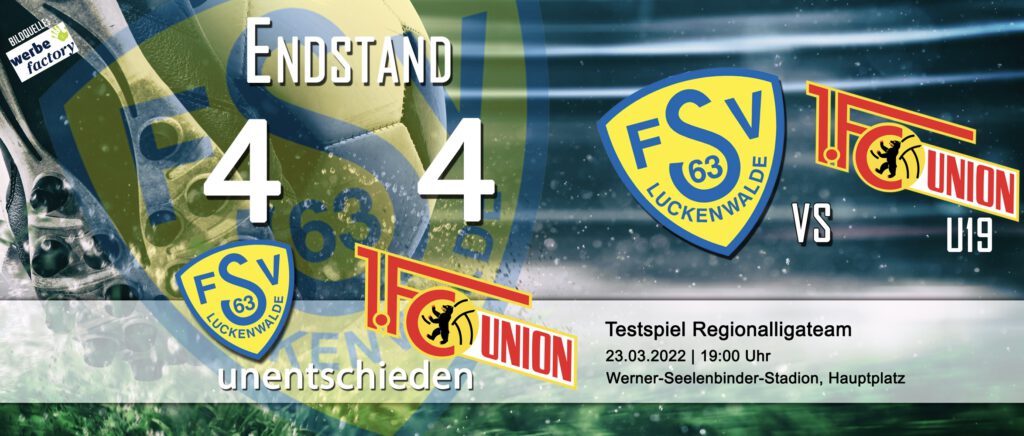 Testspiel gegen die U19 von Union Berlin 2