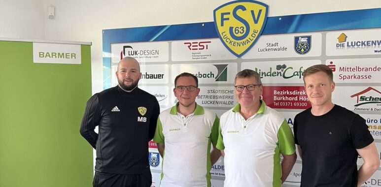 Regionalligateam nutzte Angebot der Barmer 1 Regionalligateam nutzte Angebot der Barmer 1
