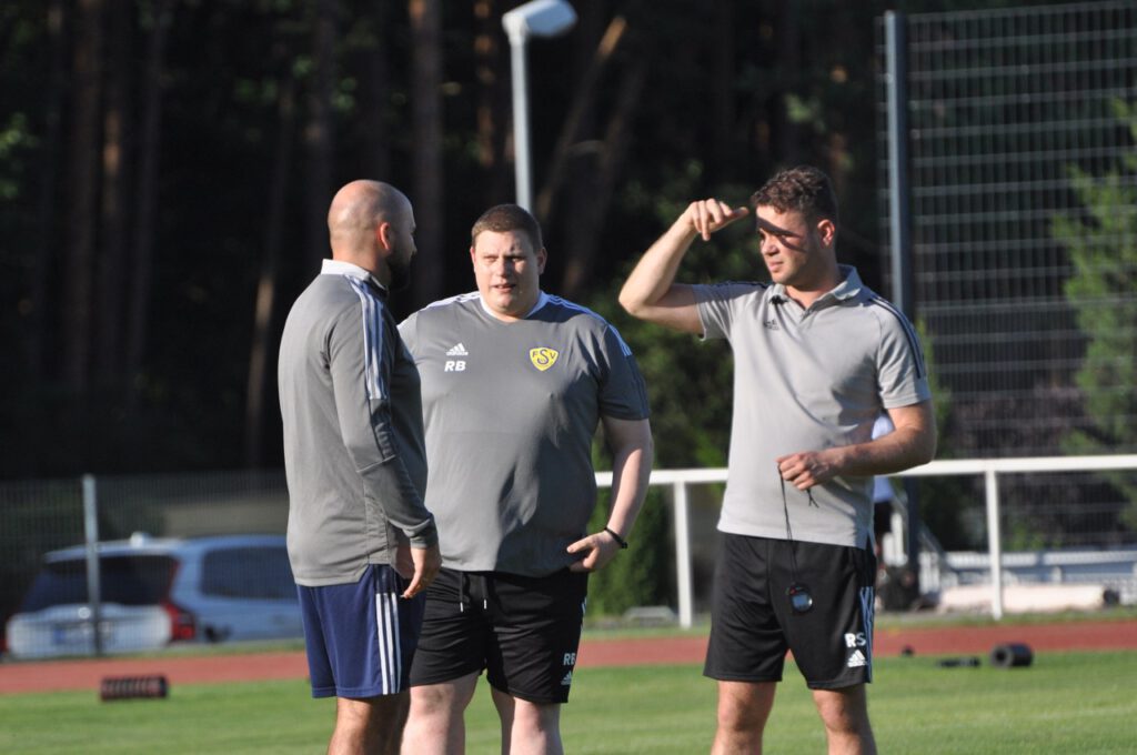 Erster Trainingstag beim Regionalligateam 6