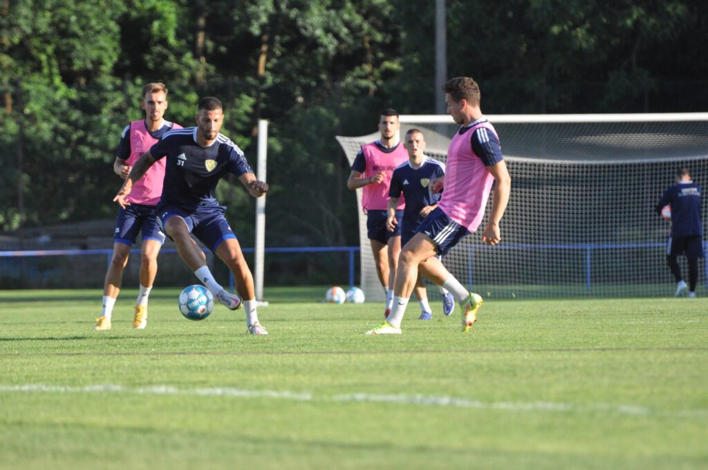 Erster Trainingstag beim Regionalligateam 11