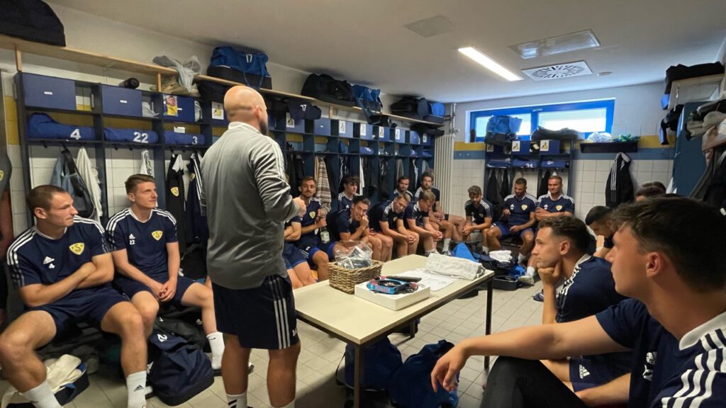 Erster Trainingstag beim Regionalligateam 2