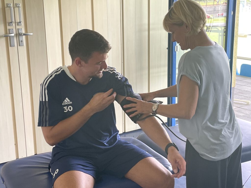 Sporttauglichkeitsuntersuchungen im Regionalligateam 2