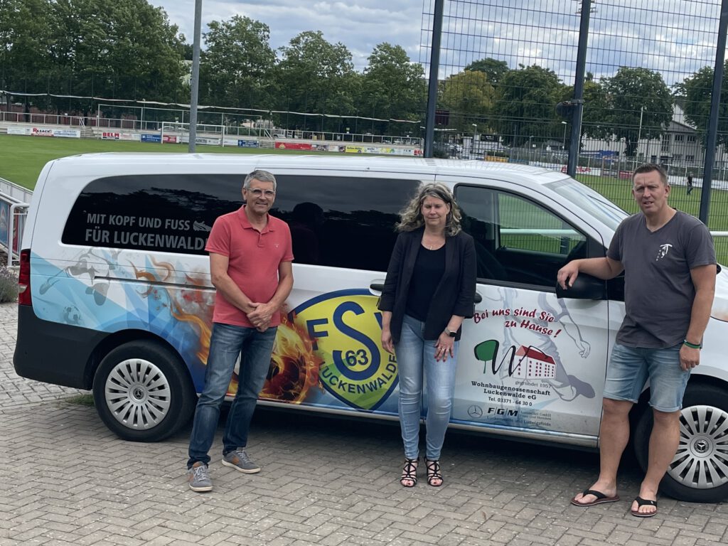 Wohnungsbaugenossenschaft Luckenwalde eG bleibt weiter Unterstützer 2