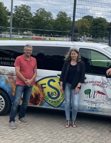 Wohnungsbaugenossenschaft Luckenwalde eG bleibt weiter Unterstützer 2