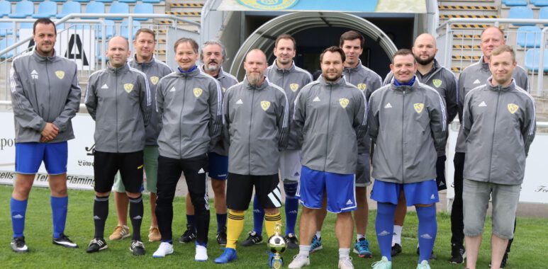 Pokalübergabe für unser Freizeitligateam 1