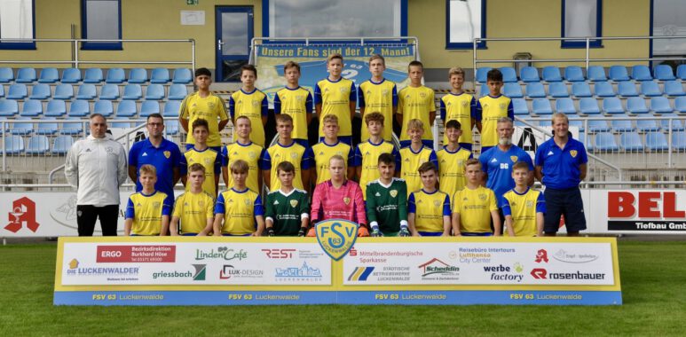 C-Junioren des FSV sind Vizemeister in der Brandenburgliga 1