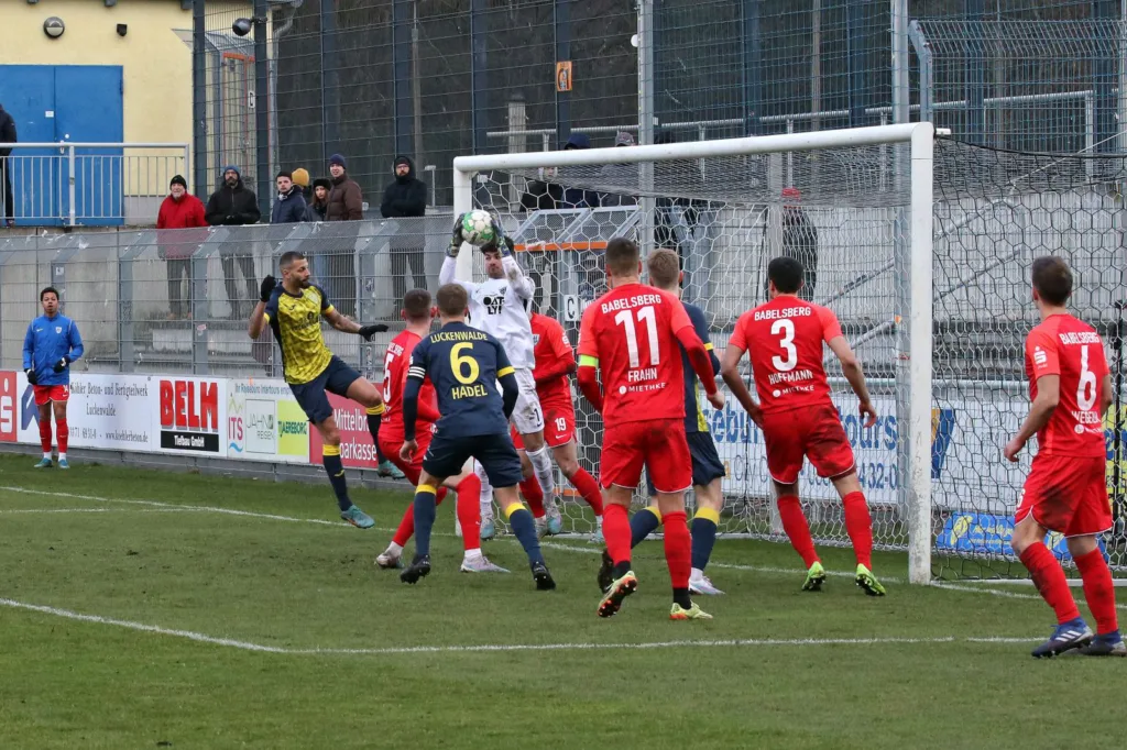 Nach Ausrutscher in Halberstadt gegen Babelsberg wieder auf Kurs 38