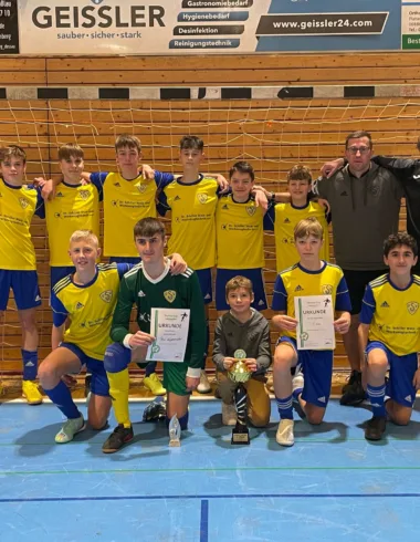C-Junioren beenden erfolgreich die Hallensaison 4