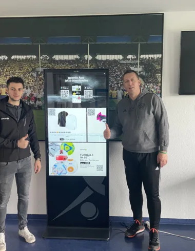 Einführung der digitalen Taktiktafel beim FSV 63 16