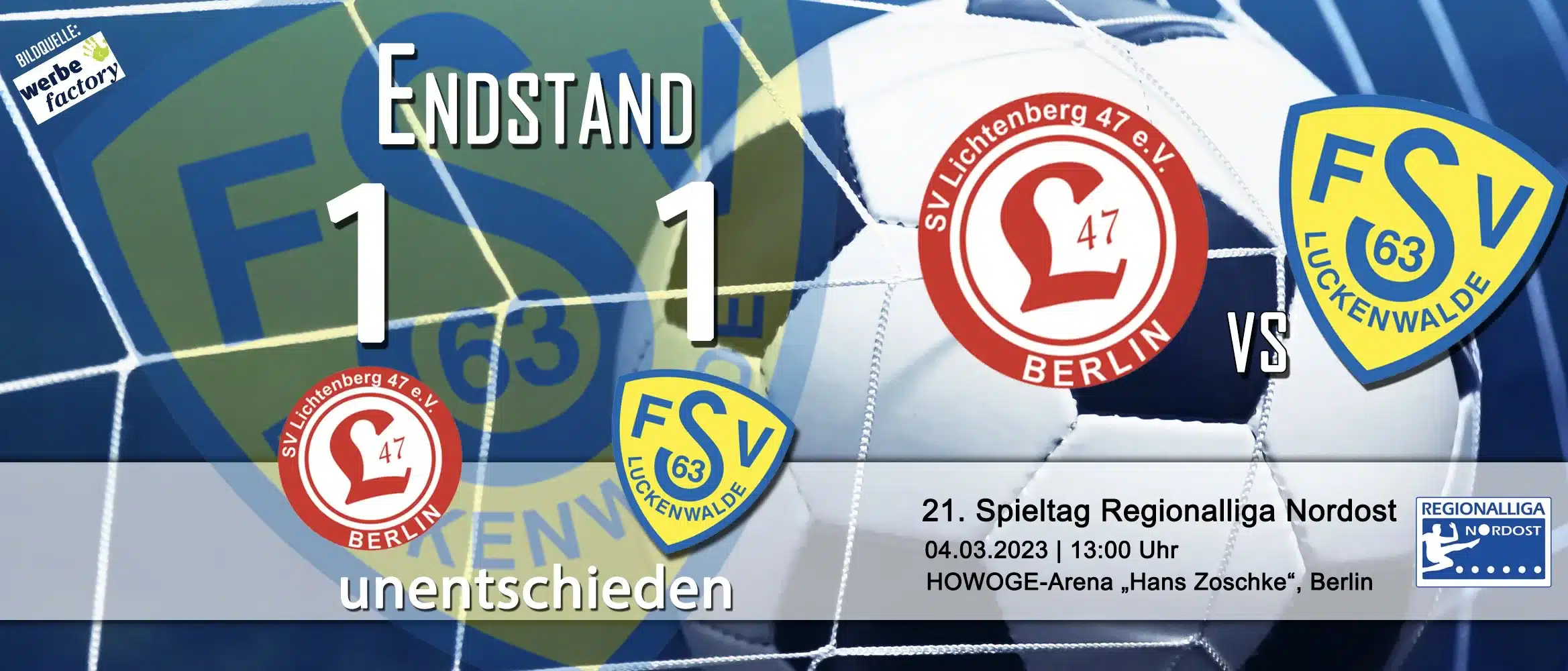 Später Ausgleich für Lichtenberg 2 Später Ausgleich für Lichtenberg 2