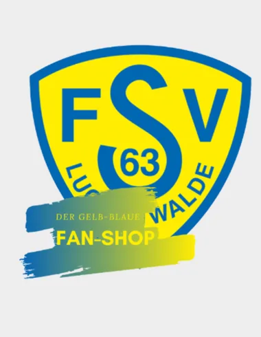 DER gelb-blaue Fan-Shop des FSV 63 Luckenwalde ist online 1