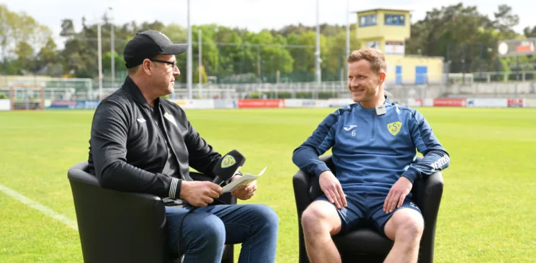 Kapitän Marcel Hadel vor dem Pokalfinale im Interview 1