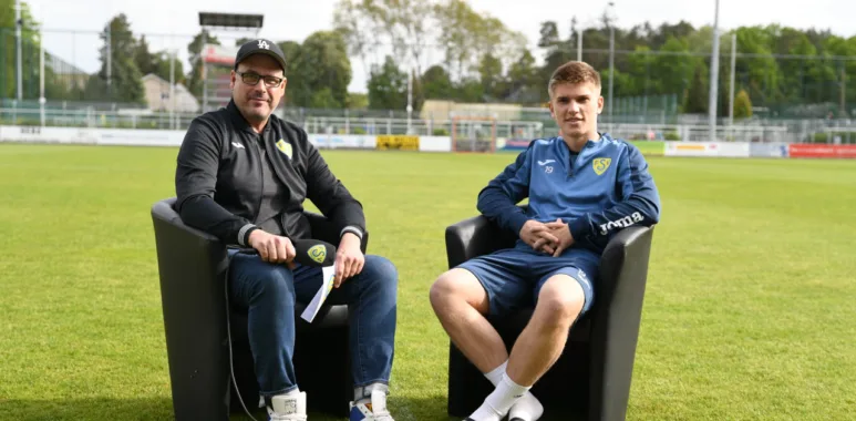 Interview vor dem Pokalfinale mit Youngster Luca Dahlke 1