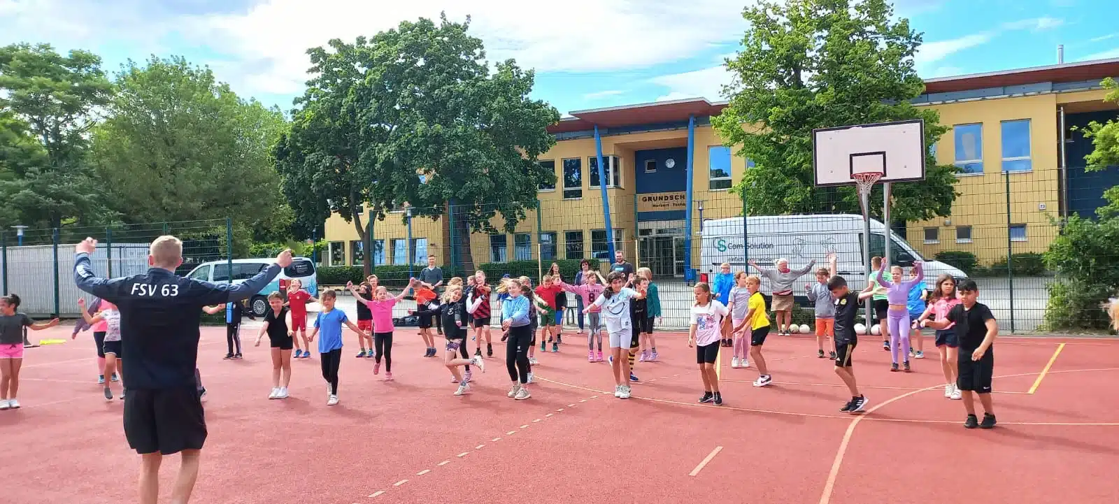 Trainer des FSV 63 unterstützen Schule in Mahlow-Blankenfelde 3 Trainer des FSV 63 unterstützen Schule in Mahlow-Blankenfelde 3