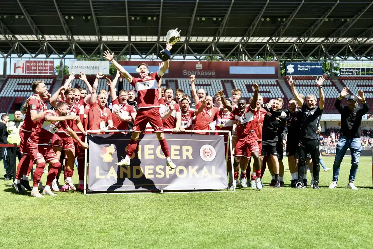 Energie Cottbus in diesem Jahr verdienter Landespokalsieger 12