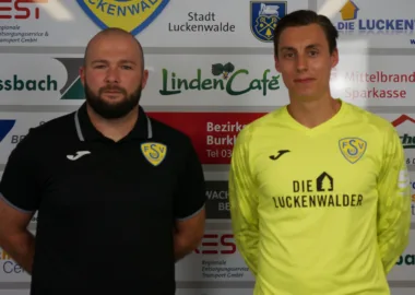 Kevin Scheil Neues Gesicht zwischen den Pfosten - Kevin Tittel - FSV 63 Luckenwalde e.V.