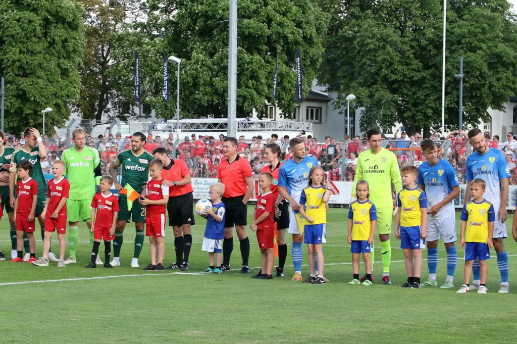 Ein Höhepunkt der bisherigen Zusammenarbeit mit dem 1.FC Union und in der Vorbereitung für den FSV 63 4 FSV gegen 1.FC Union Berlin