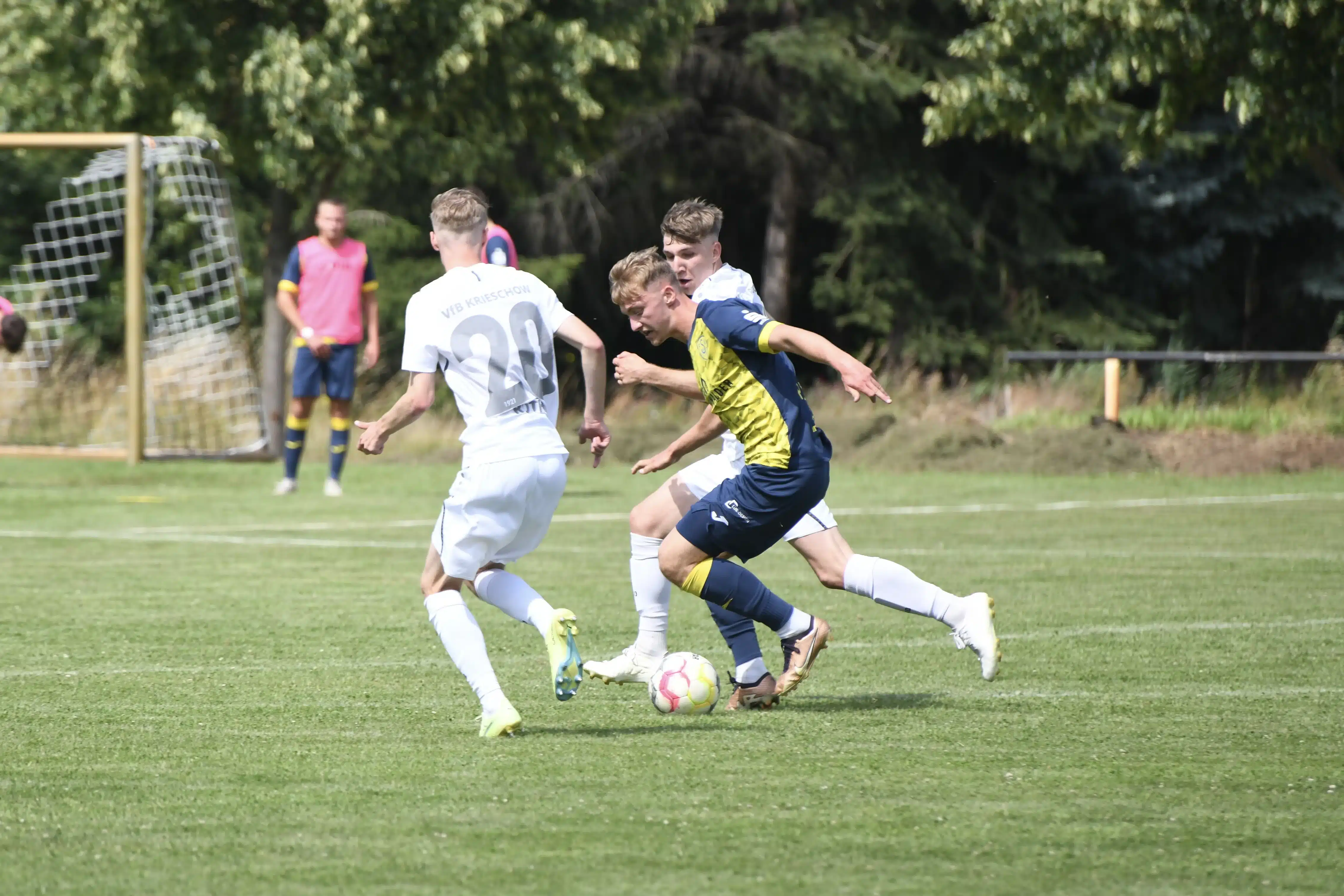 Erster erfolgreicher Test gegen Krieschow 15