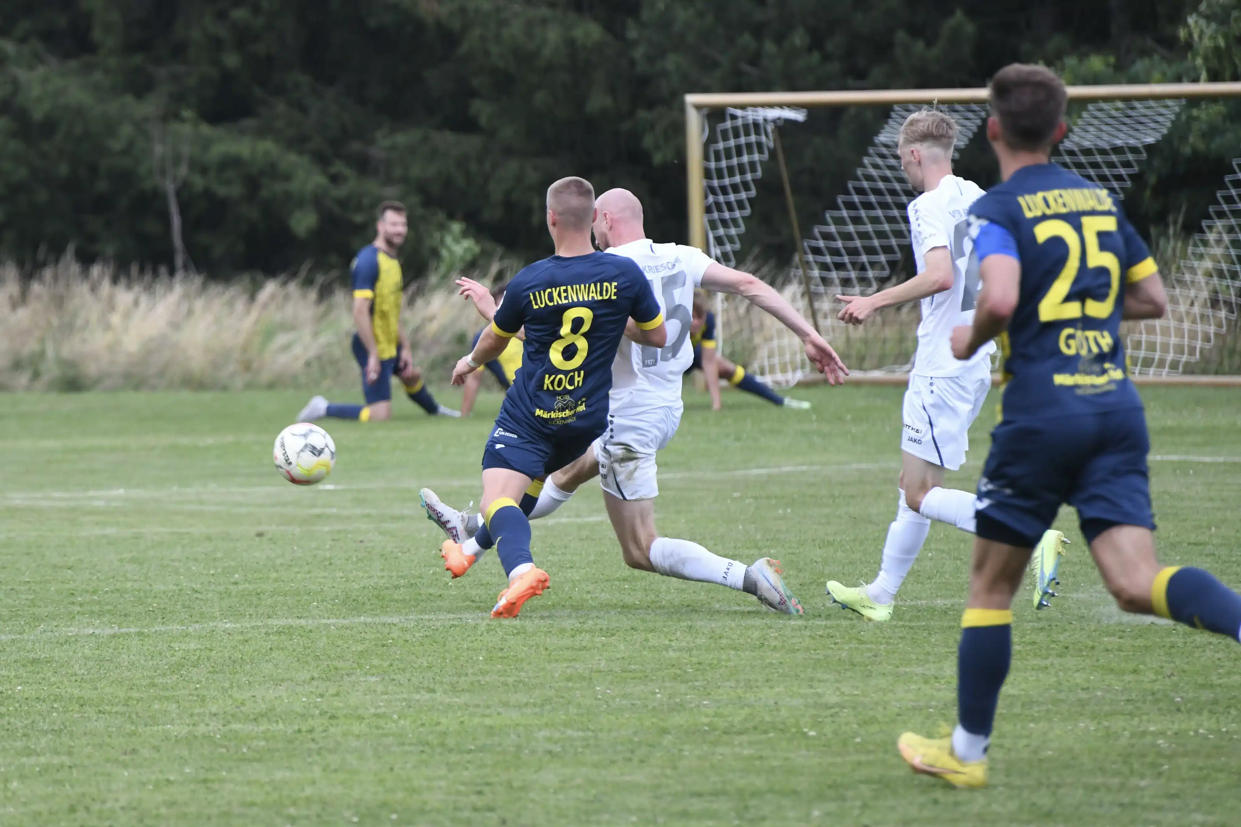 Erster erfolgreicher Test gegen Krieschow 18