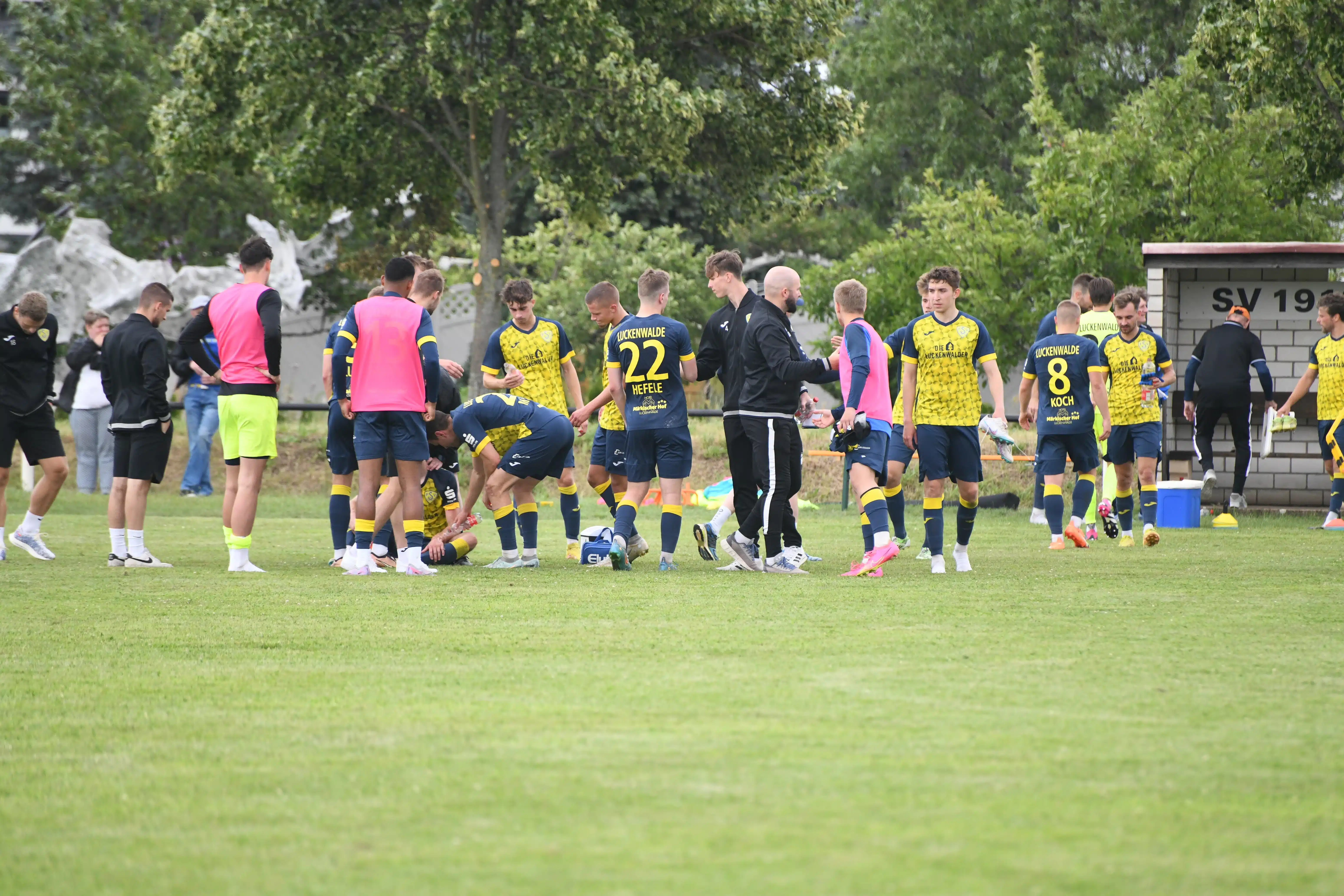 Erster erfolgreicher Test gegen Krieschow 20