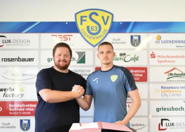 Vertragsverlängerung perfekt - Justin Ullmann bleibt beim FSV 63 39