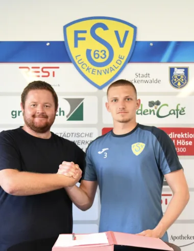 Vertragsverlängerung perfekt - Justin Ullmann bleibt beim FSV 63 13