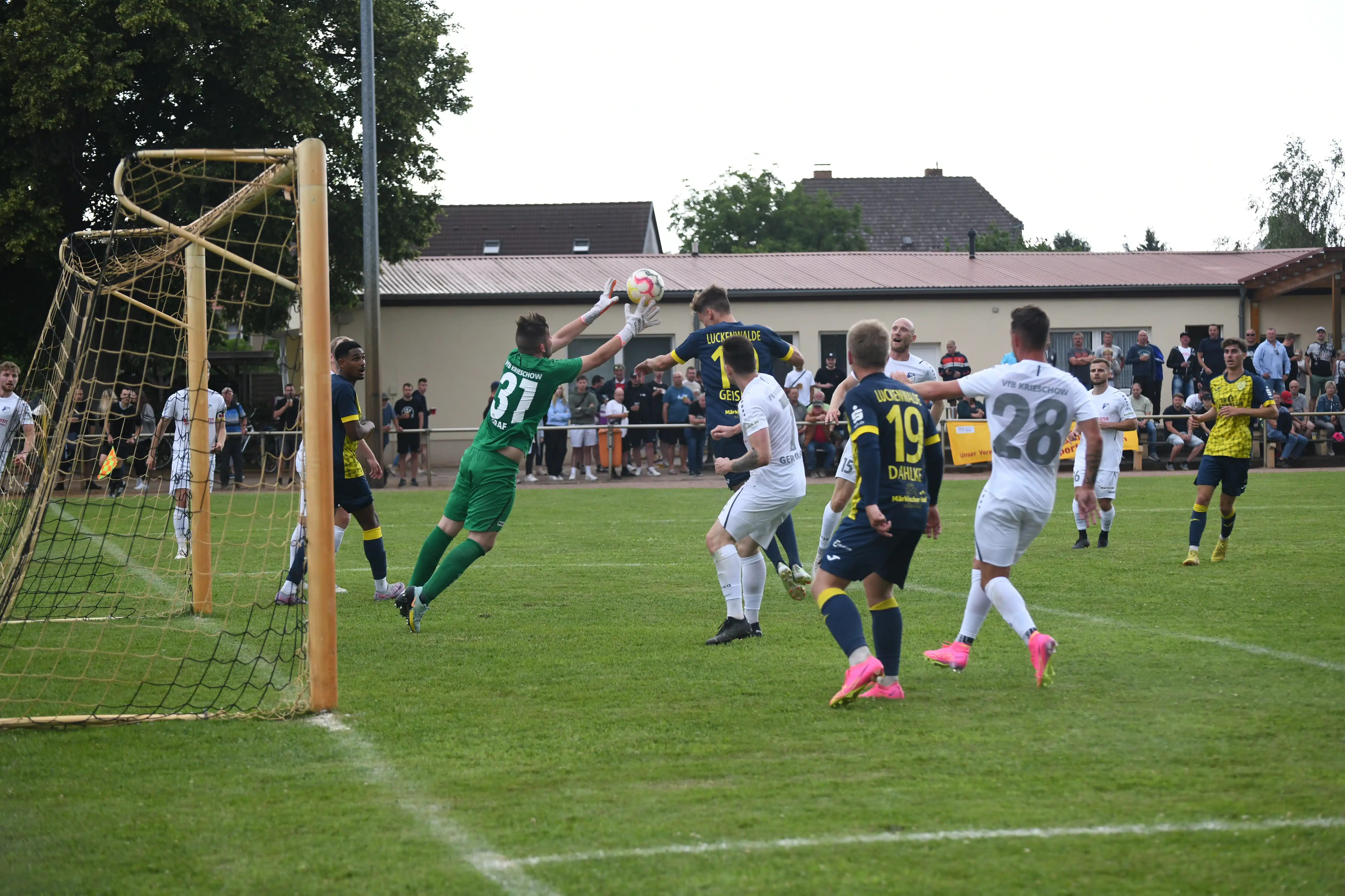 Erster erfolgreicher Test gegen Krieschow 8