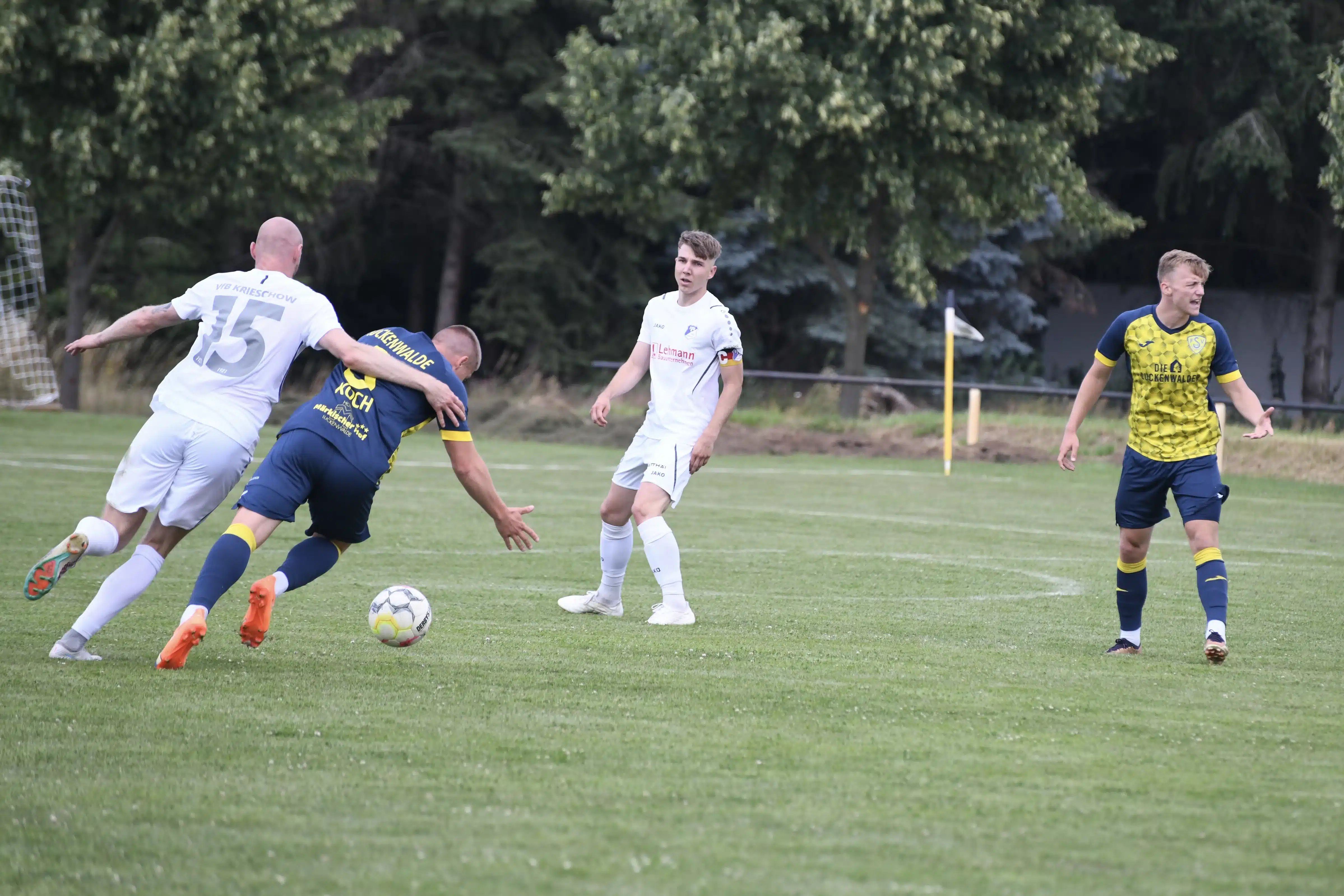 Erster erfolgreicher Test gegen Krieschow 13