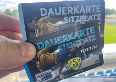 Dauerkarten Saison 2023-24 FSV 63 Luckenwalde