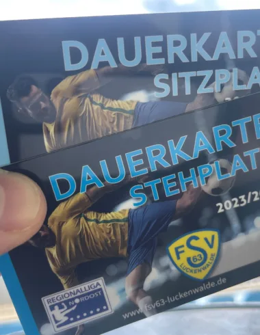 Dauerkarten Saison 2023-24 FSV 63 Luckenwalde