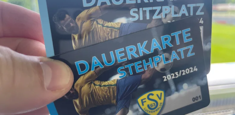 Dauerkarten Saison 2023-24 FSV 63 Luckenwalde