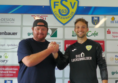 Aus Berlin nach Luckenwalde - Torhüter Jonas Dieseler 2