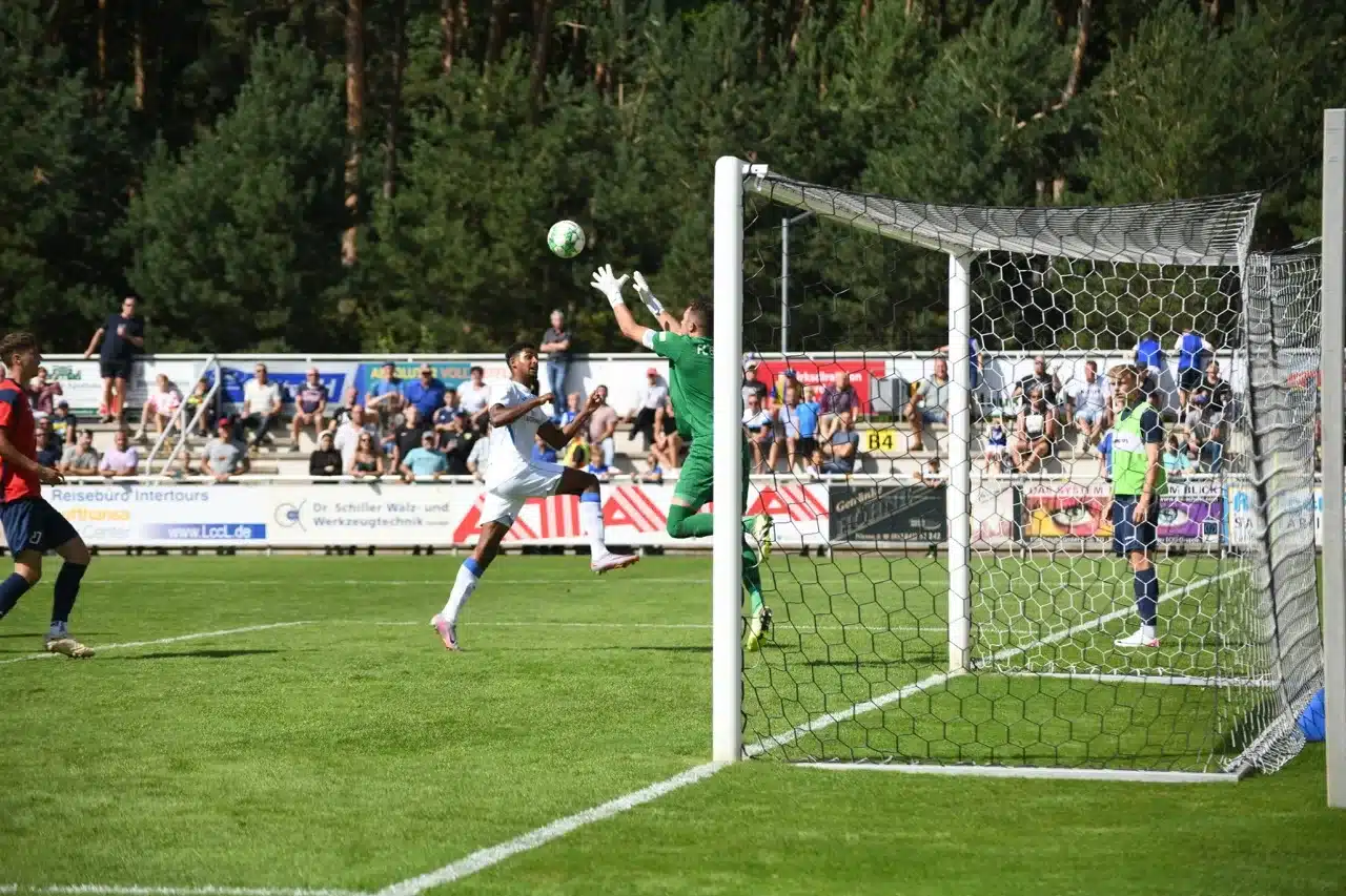 Spiel beim Aufsteiger aus Nordsachsen 3