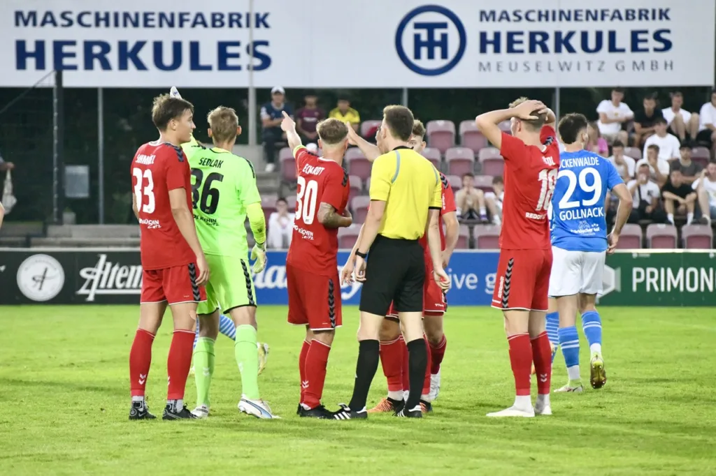 Arbeitssieg der berufstätigen Luckenwalder Regionalligakicker 22