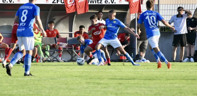 Arbeitssieg der berufstätigen Luckenwalder Regionalligakicker 1