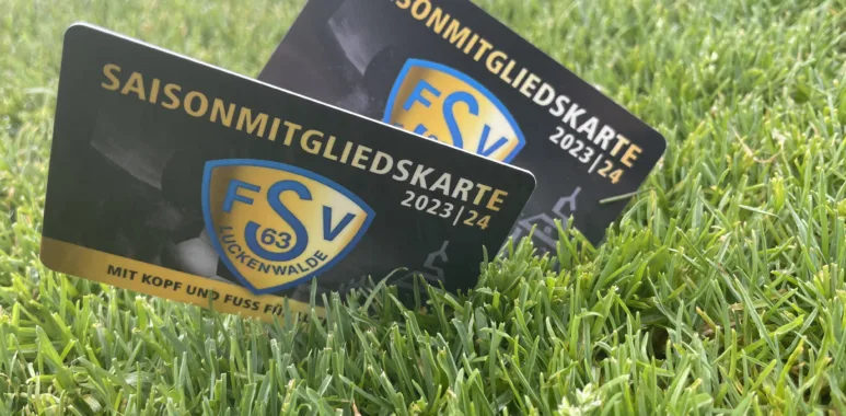 Änderung bei den Saisonmitgliedskarten 1