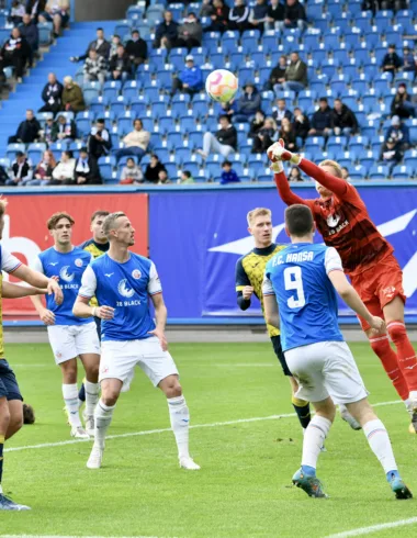 Enttäuschung im Ostseestadion