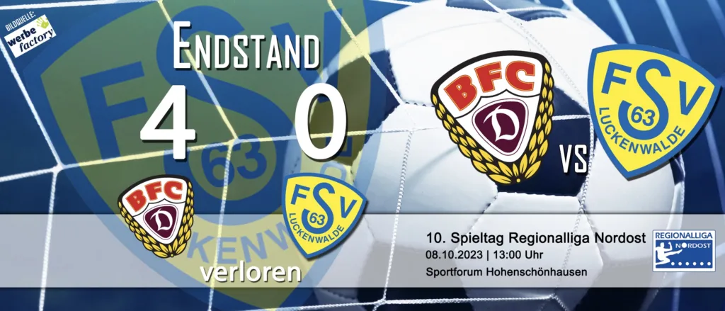 BFC Dynamo besiegt Luckenwalde