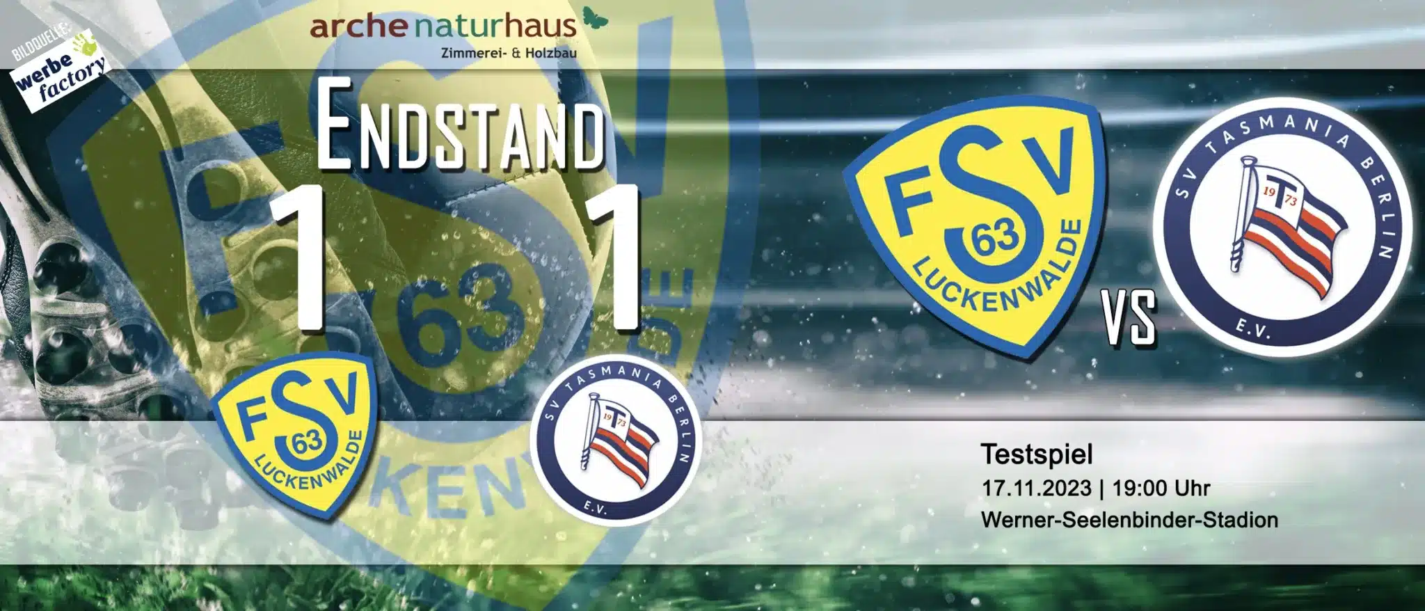 Freitagabendduell mit zahlreichen Testspielern 1 Freitagabendduell mit zahlreichen Testspielern 1