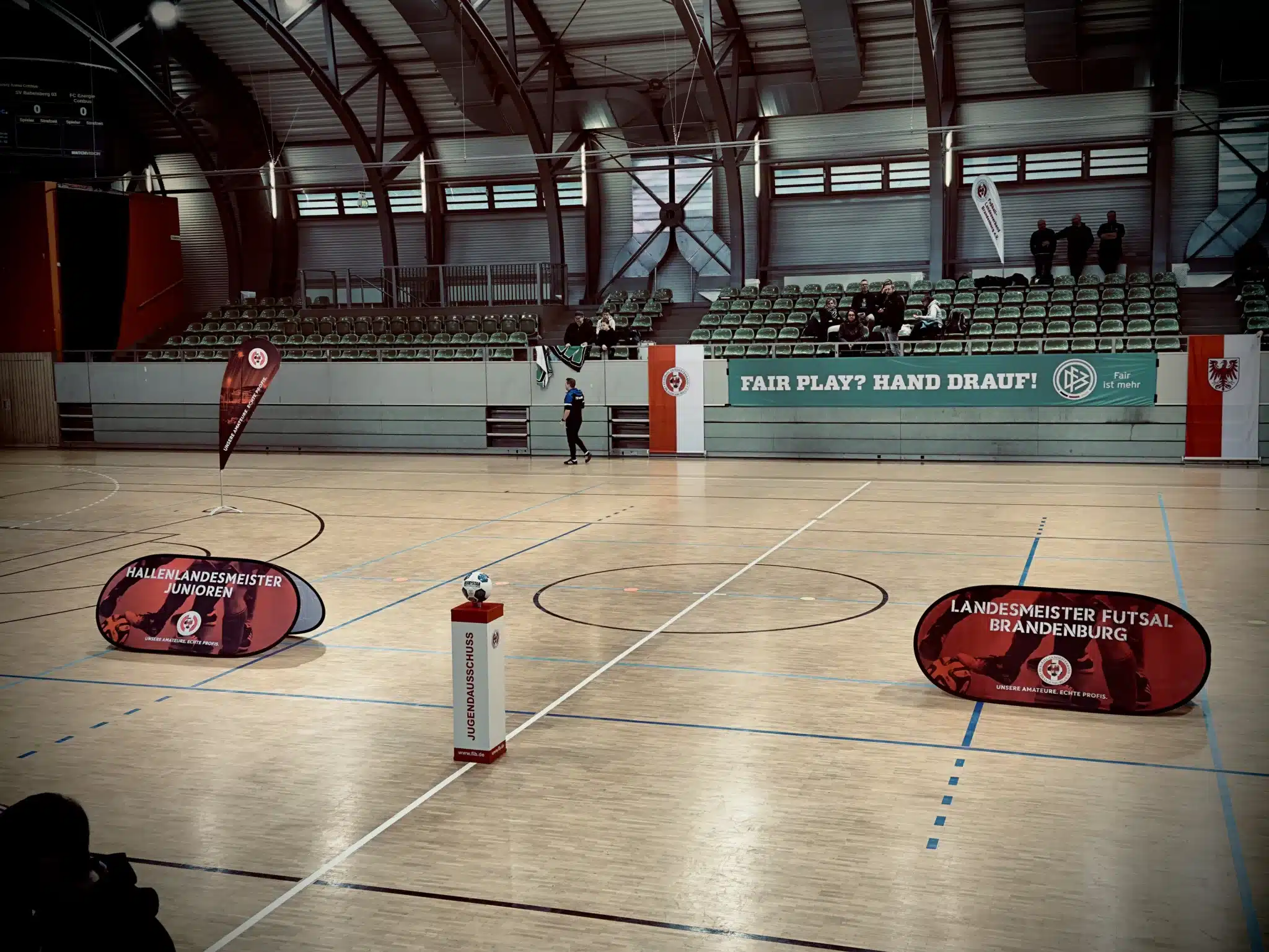 D2-Junioren in der Endrunde der Futsal-Landesmeisterschaft in Cottbus 2